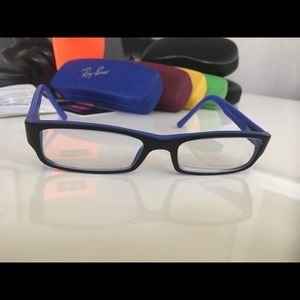 Ray Ban glasses for kids blue